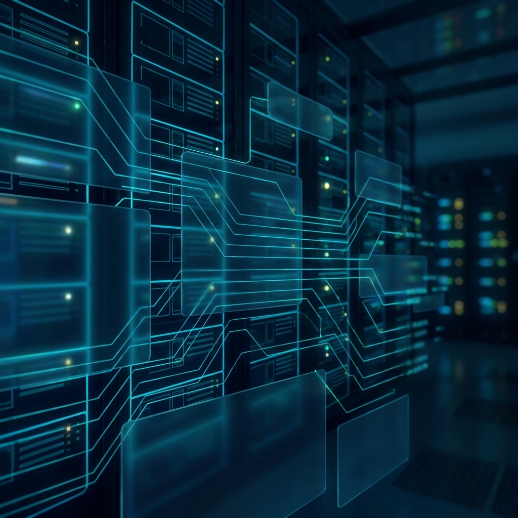 Futuristic Server Room